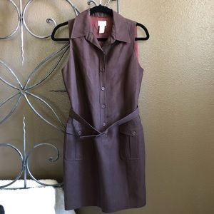 Ann Taylor Loft Brown Dress
